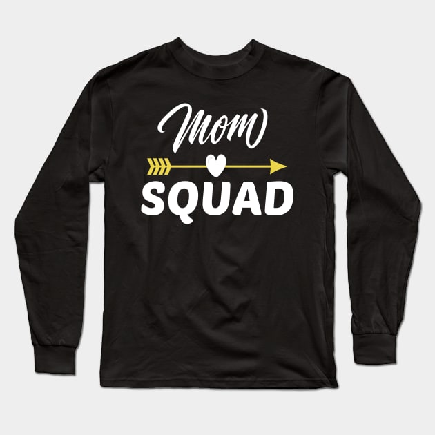 Mom Squad Long Sleeve T-Shirt by othmane4